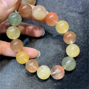 Natural Rabbit Hair String Transparent Smooth Hair Transparent Candy Colorful Rabbit H