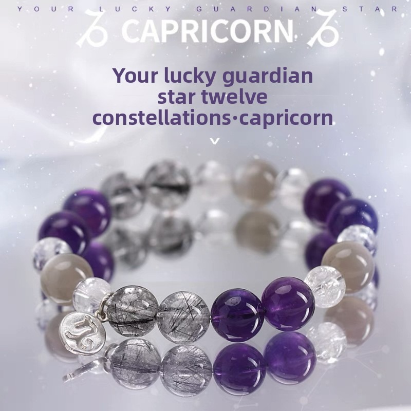 Zodiac Crystal Bracelets – 925 Sterling Silver Jewelry Collection - Image 2