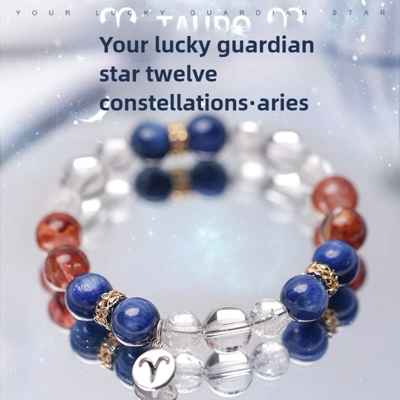 Zodiac Crystal Bracelets – 925 Sterling Silver Jewelry Collection - Image 3