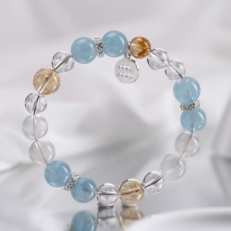 Zodiac Crystal Bracelets – 925 Sterling Silver Jewelry Collection - Image 7